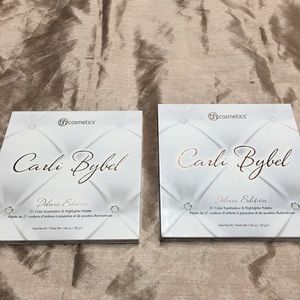 2 of Carli Bybel Eyeshadow & Highlighter palettes